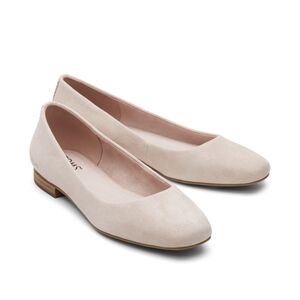 TOMS Briella Ballet Pink Suede